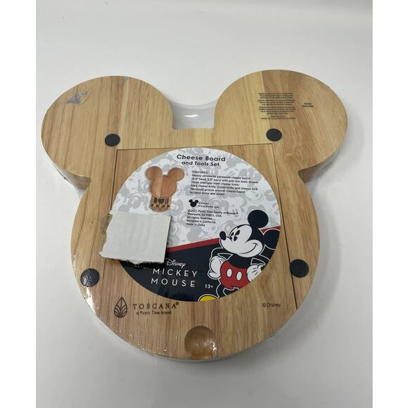 Disney Mickey Mouse Head Shaped Cheese Board by Toscana NEW - Picture 4 of 5